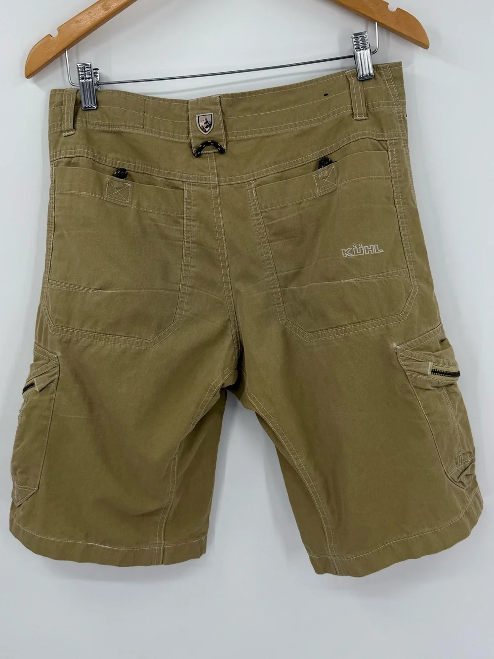 Men's Cargo Shorts - Olive Green